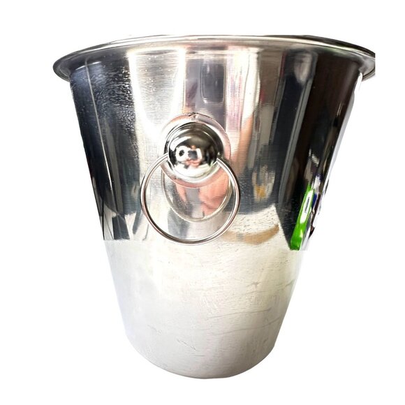 Winco Bottle Cooler Wine Champagne Stainless Steel Party Drink Ice Bucket 4qt - Picture 2 of 9